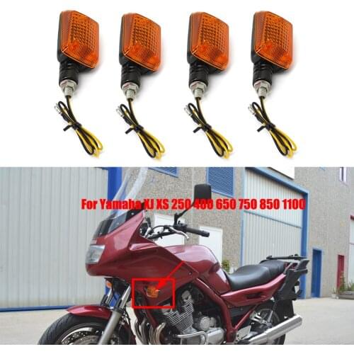 Motorcycle Turn Signals Light Lamp For Yamaha XJ XS 250 400 650 750 850 1100 Virago Suzuki GS 450 550 750 Intruder Boulevard