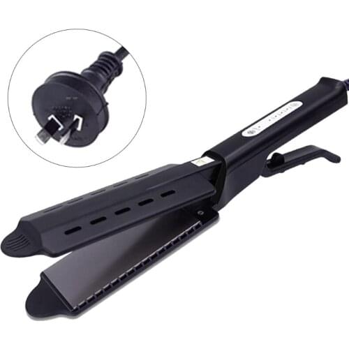2-in-1 Hair Straightener Curling, Hair Volumizing, with 360° Rotating Power Cord N0PF