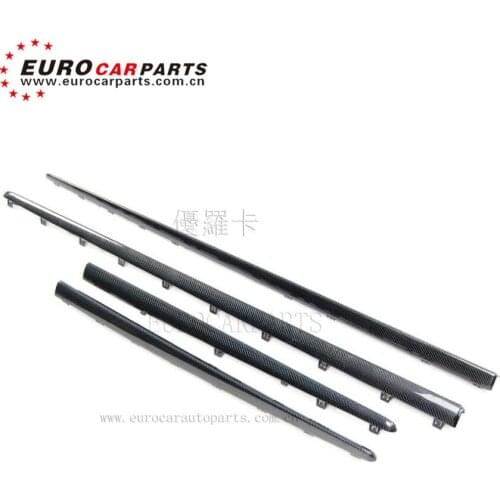 High quality S class w222 S63 carbon finber side skirt for S63 S65 carbon finber side skirt