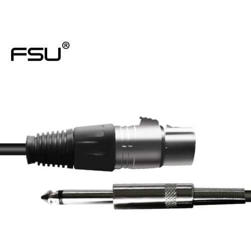 High quality Microphone Wire Cord XLR Female to Male Jack 6.35mm plug Audio lead for Sound Microphone cable 1.5M 2M 3M 5M 8M 10M