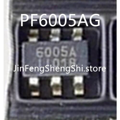 5PCS NEW 6005A 6OO5A PF6005A PF6005AG PF6OO5AG SOT23-6