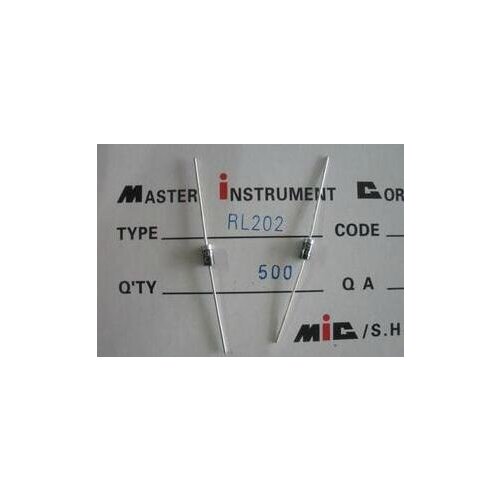Brand New MIC RL201 RL 201 RL-201 Rectifier Diode 2A 50V DO-41 500pcs/box
