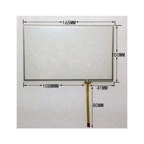 Free shipping New 7 inch touch screen 165*100 free shipping