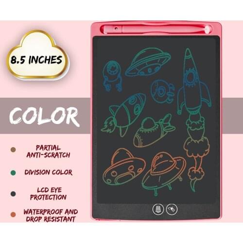 Big Inch Colorful LCD Writing Digital Tablet Drawing Notepad Electronic Handwriting Pad Graphics Board With Stylus Pen Kids Gift