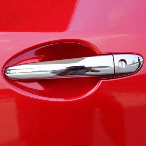 Chrome Side Door Handle Cover Catch Trim For Mazda 2 Mazda Mazda 6 Mazda Cx-5