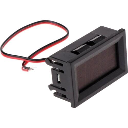 DC 4.5V-30V Digital Voltmeter 0.56\" LED 2-Wires Voltage Volt Meter Panel Gauge R9JF