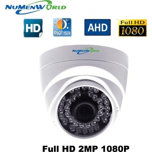 IMX323 2.0MP HD-AHD 1080P 3000TVL dome camera Wide Angle Len HD CCTV Security Camera with Day/night for indoor NuMenWorld