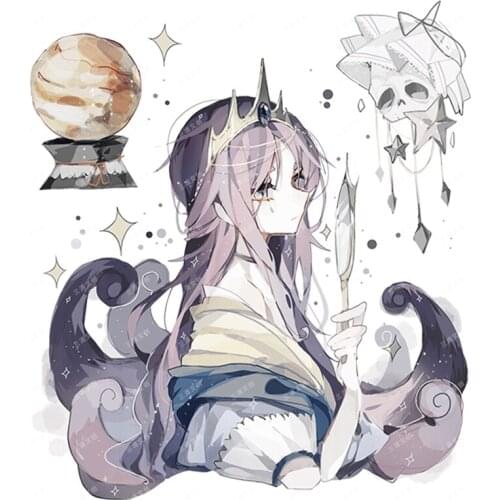 Kawaii Aquarium Girls PET Washi Tapes Bullet Journal Masking Tape Adhesive Tape DIY Scrapbooking Washi Stickers