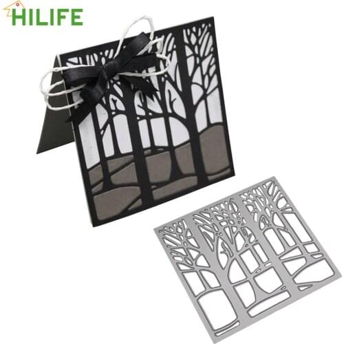 Blade Punch Stencils Dies DIY Card Craft Embossing Die Cut Paper Craft Knife Mould Forest Metal Cutting Dies