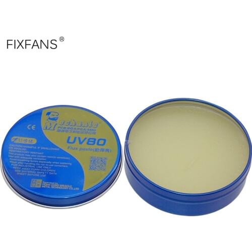 Mechanic UV80 No-Clean Soldering Solder Paste Flux for Electronics PCB BGA PGA SMD Welding Tool