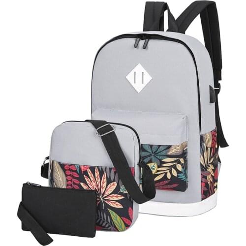 Fashion New 15.6 Inch Laptop USB Backpack School Bag Rucksack Anti Theft Women Backbag Travel Daypacks Girls Leisure Backpacks