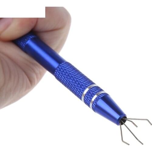 Electrician Parts Hand Tools Set Caliper Pick Up Tools Four Claw Hold Securely For Collector Chip IC Metal Component Grabber