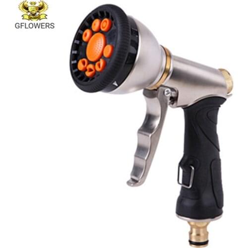New High-Pressure Water Spray Gun Car Washer Hose Spray Bottle Garden Watering Sprinkler Sprinkler Cleaning Water Gun