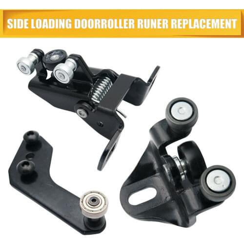 Pair Side Sliding Door Top Middle Bottom Roller Runner Left/Right Side FOR Ford Transit MK7/MK6