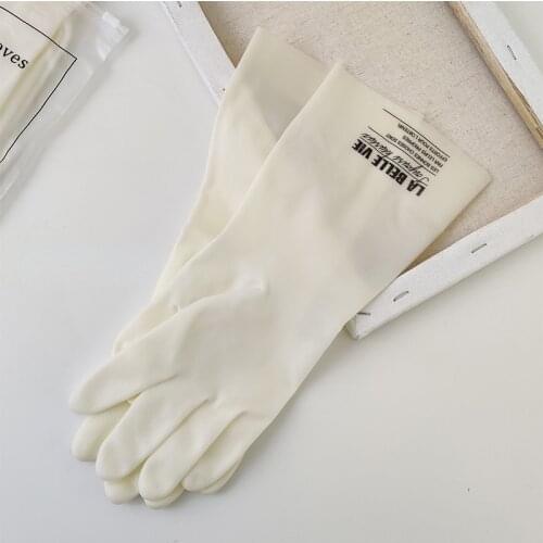 Kitchen Dishwashing Gloves Household Hand Protectors Nitrile Durable Wear Resistant Laundry Household Cleaning Gloves
