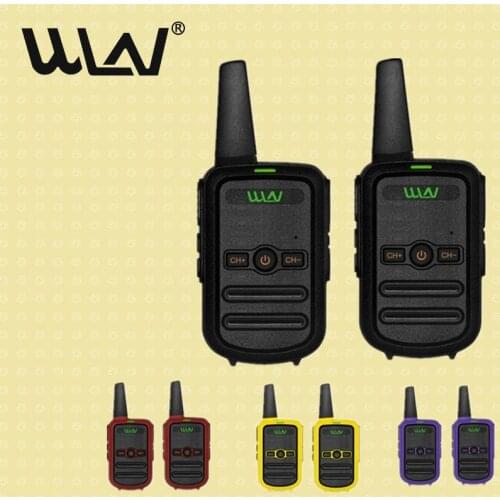 WLN KD-C52 MINI Walkie-talkie Handheld FM Transceiver KDC52 Ham HF Cb Two Way Radio Communicator Small Portable Gift Camping