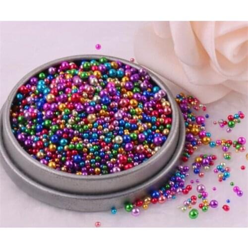 10g Colorful Mix Bubble Bead Mix Kawaii UV Resin Filling Assorted Water Drop Beads Water Droplet Micro Bead Resin Art Supplies