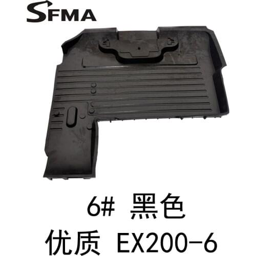 Free shipping for Excavator accessories Hitachi ex200-6 cab floor mat rubber foot pedal digger parts