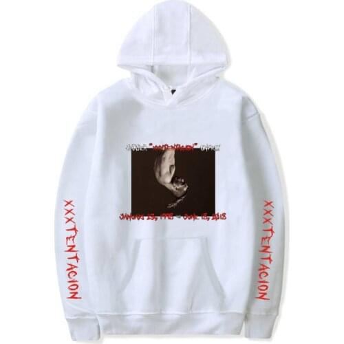 Sidno Hoodies Men/Women Xxxtentacion Sweatshirts female Hip Hop Hoodies RIP revenge xxxtentacion sad Hoodies male Dropshipping