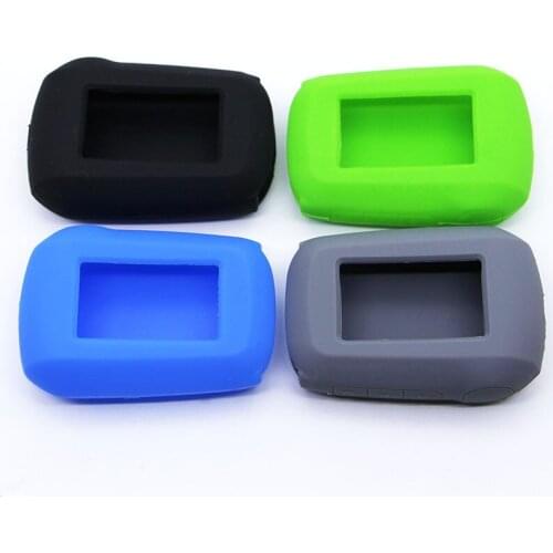 A92 Keychain Silicone Cover Key Case for Starline A92/A94/A62/A64 Two Way Car Alarm Remote Controller A94 Trinket protect shell