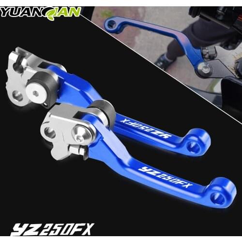 Motorcycle Folding Brake Clutch Levers Dirt Bike Pivot Lever Handle Lever For YAMAHA YZ250FX YZ250 FX YZ 250 FX 2015-2018 2016