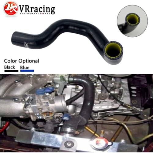 VR - SILICONE RADIATOR HOSE KIT FOR K20-K24 SWAP EG EK CRX EF SOL INTEGRA CIVIC BLACK & YELLOW VR-LX1306BK-QY
