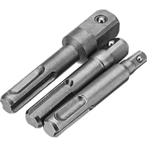 1pc 1/4 3/8 1/2 Inch SDS Socket Driver Adapter Drive Bit Drill Adapter Extension Adapter High Quality