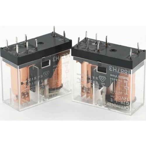 10PCS/lot Power relay G2R-1-E-12VDC 16A 12V 8PIN new and original OMRON relay