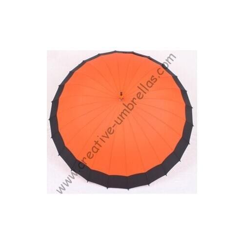 Free shipping,combination fabric,24 ribs wooden umbrellas,14mm wooden shaft and fluted metal long ribs,hand open