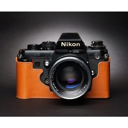 Design for Nikon F3 F3HP F3AF F3T camera Handmade Genuine Leather Camera Half case Cover Bag