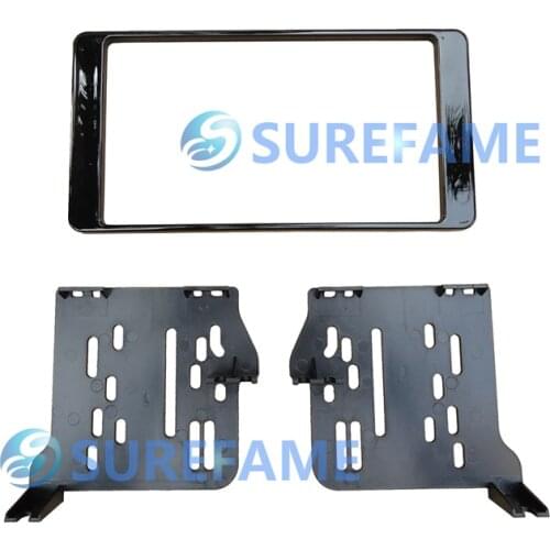 Fascia for Mitsubishi Outlander 2006+,ASX RVR 2010+ Radio Stereo CD Panel Dash Mounting Installation Trim Kit Face Plate Facia