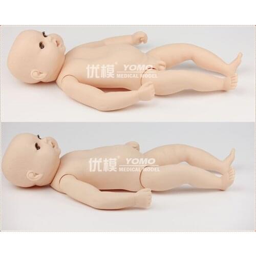 Simulation baby model Home Economics Month Nursing Training baby model with Umbilical cord free shipping 52*19cm*11.5cm