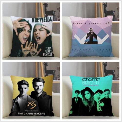 Musife Custom Lost Kings Pillowcase Home Decoration 45*45cm Zipper Square Pillowcase Throw Pillow Cover Drop Shipping