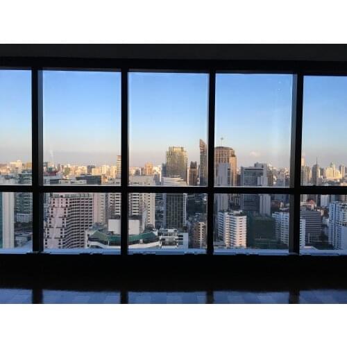 Lyavshi City Landscape Backdrop Baby Indoor Floor-to-ceiling Windows Photo Call Photography Studio Decoration Props Background