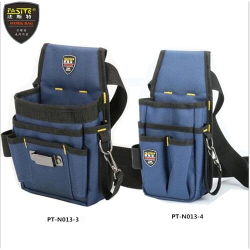 Multi Function Tool Bag Electrician Portable High-Capacity Storage Bag Canvas Waist Tools Organizer Pocket Belt Pouch