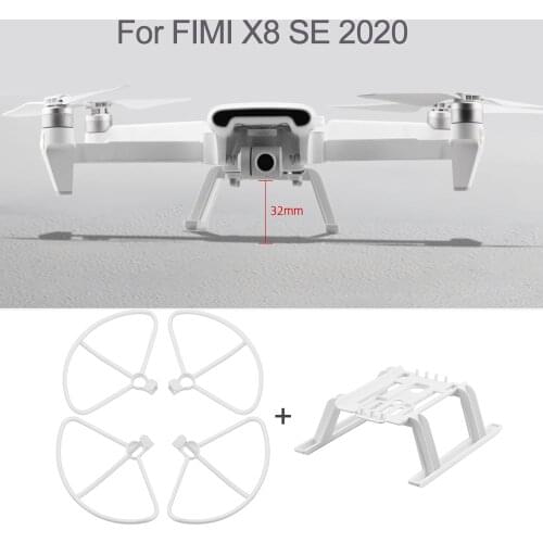 Quick Release Landing Gear Kits for FIMI X8 SE 2020 Drone Height Extender Long Leg Foot Protector Stand Gimbal Guard Accessories