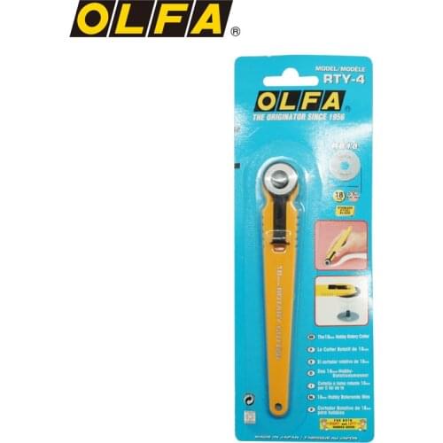 OLFA small rotary paper leather cloth 172B flat rubber band wheel cutter RTY-4 diameter 18mm