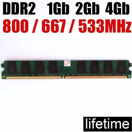 Memory RAM 4Gb DDR2 8Gb 800Mhz 667Mhz 533Mhz / 8G 4G ddr 2 8 Gb 533 667 800 ddr2 4gb desktop Memory -- lifetime warranty