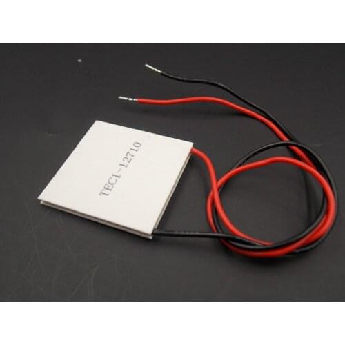 Wholesale-New TEC1-12710 DC12V 10A Thermoelectric Cooler Peltier 40*40*3.2MM TEC1 12710