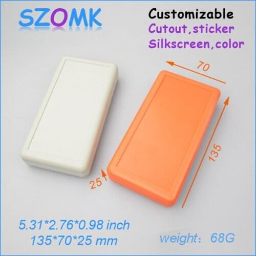 2 piece a lot, 3 AA battery holder plastic housing enclosure case 135*70*25mm handheld enclosure electronics 2015 new