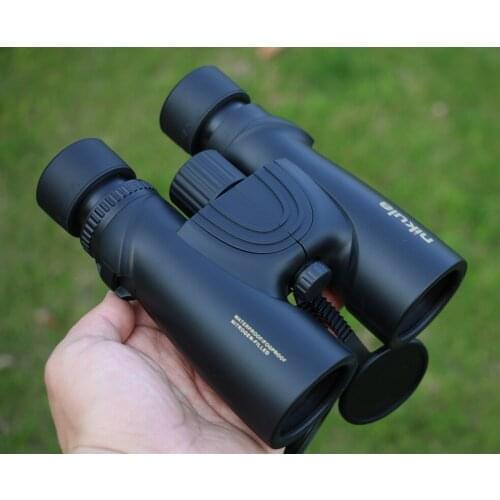 New Nikula 10X42 Binoculars new professional Nitrogen Waterproof telescope Powerful Bak4 Night Vision hunting military compact