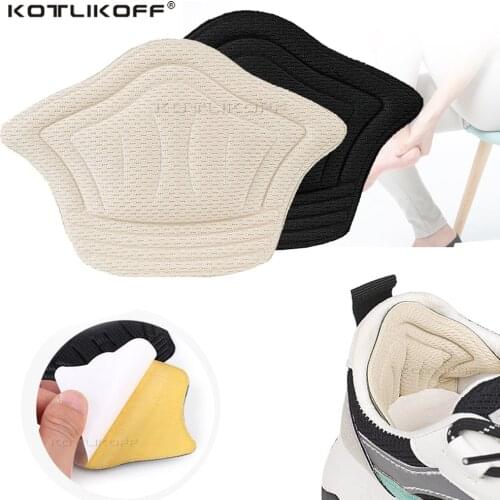 Self-Adhesive Insoles For Sport Running Shoes Adjust Size Heel Liner Grips Protector Sticker Pain Relief Patch Foot Care Inserts