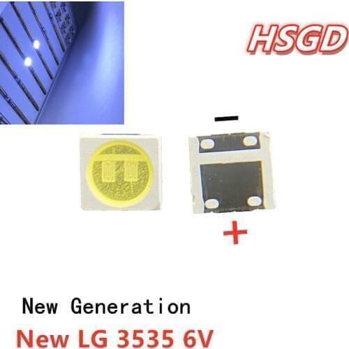 LG Innotek LED LED Backlight High Power LED 2W 6V 3535 Cool white 300pcs LCD Backlight for TV TV Application