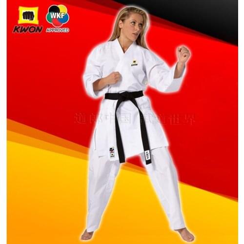 WKF approved Karate GI Germany KWON Karate training uniforms Standard Katate match suits 3D line materials uniforms
