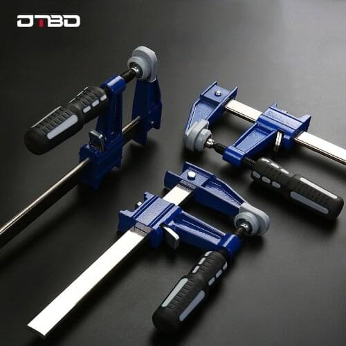 DTBD 1PC 6/12/18/24Inch Quick Ratchet Release Speed Squeeze Wood Working Work Bar Clamp Clip Kit Hand Tool Woodworking Tools