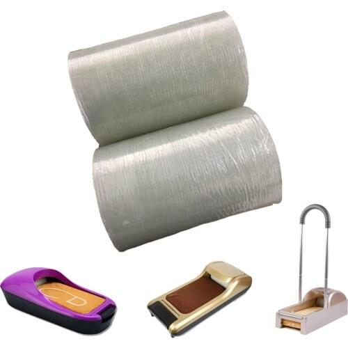 1roll/2 Roll Shoe Membrane for Automatic Shoe Cover Machine Film Suitable for Kinds of Shoe Film Machine Polisher Polish Kit