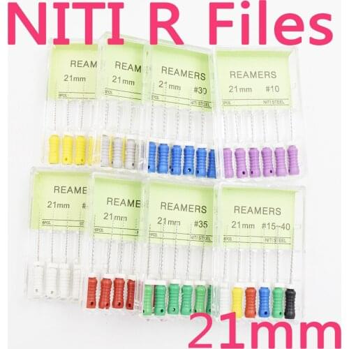 10 Boxes Root Canal R Files (Hand Use) Dental R-File Hand Use Endodontic Instruments Dentist Tools Dental Root Canal Treatmen