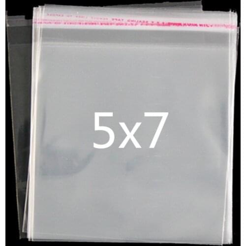 100pcs/lot 11 Size Transparent Cookie Packaging Bags Self-adhesive Plastic Biscuit Bag Wedding Candy Bags BOPP/Poly Bags