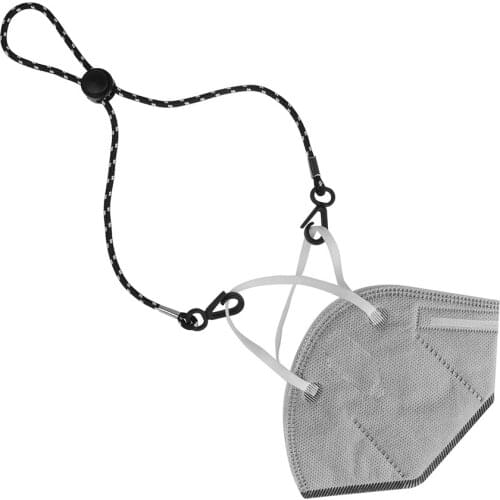 5 Pieces Mask Lanyard Holder Hanger Adjustable Length Face Shield Bandanas Strap Comfortable Around The Neck Mask Rest Ear Saver