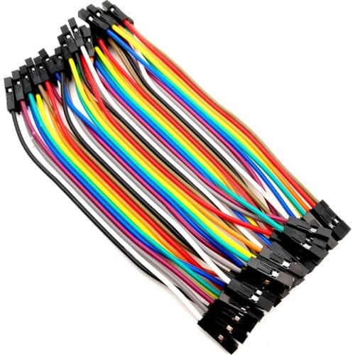 80 pcs 10CM Dupond Cable Wire 40p female to female